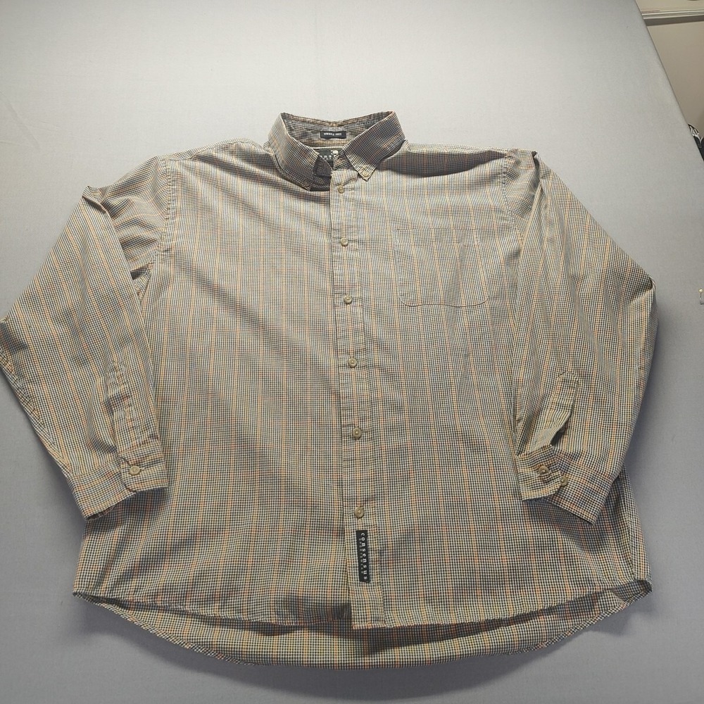 Consensus Sportswear‎ Wrinkle Free Men's Dress Shirt Size Extra Large